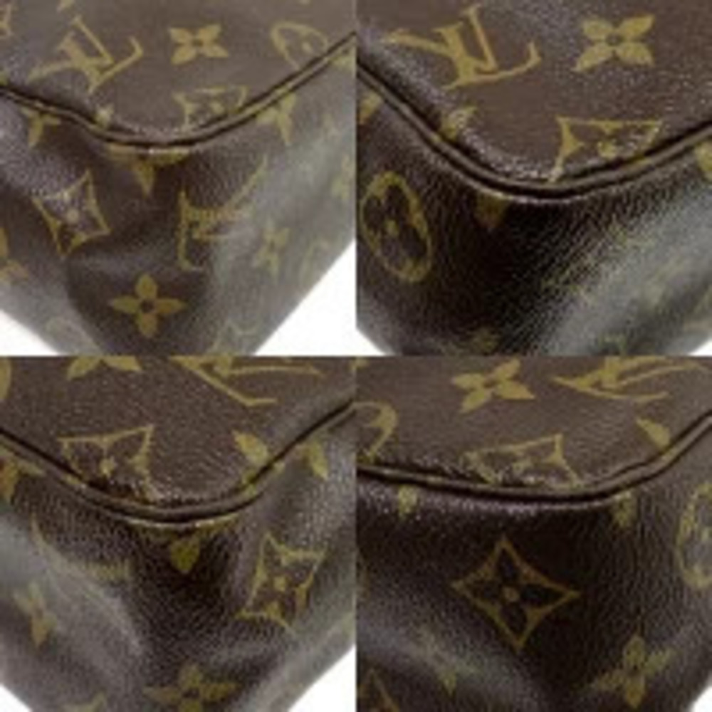 Louis Vuitton Trouse Toilette Bag Shoulder Pouch Monogram Leather - Picture 7 of 9